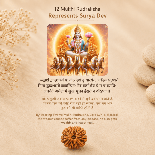 12mukhirudrakshasuryadev Rudramrit