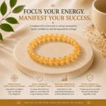 Citrine Abundance Bracelet  | For Wealth, Success & Positive Energy
