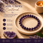 Amethyst Bracelet | For Calmness, Balance & Positive Energy