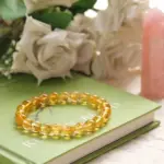 Citrine Abundance Bracelet (8MM, Unisex)