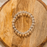 Natural Sphatik Bracelet (8mm, Unisex)