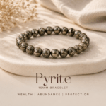 Pyrite Bracelet | For Wealth, Confidence & Protection