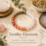 Fertility Harmony Crystal Bracelet | For Feminine Wellness, Emotional Balance & Harmony