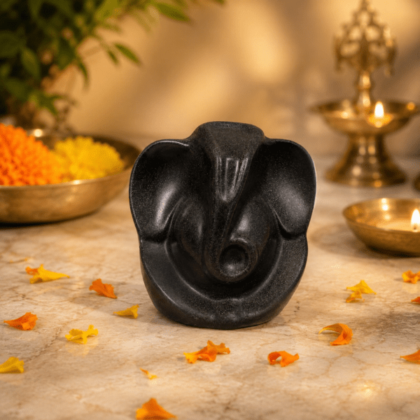 Pyrite Ganesha Idol | For Prosperity, Wisdom & Success