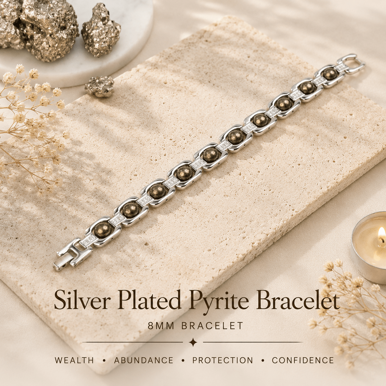 silverpladed_pyrite_bracelet
