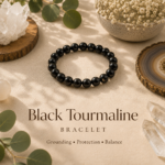 Black Tourmaline Bracelet | For Protection, Balance & Positive Energy