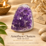 Natural Amethyst Cluster from Uruguay – AAA Quality | 1kg (Approx)
